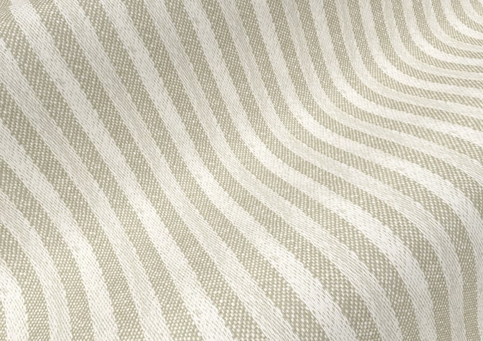 Emily Bond Oscar Stripe, Linen - Twist&Fit Roller Blind - Image 4